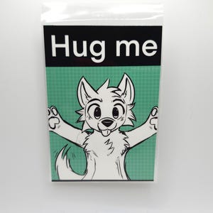 knuffel me fursuit badge fursuit toestemmingsbadge harige fandom