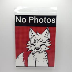 No photos badge fursuit badge fursuit consent badge furry fandom