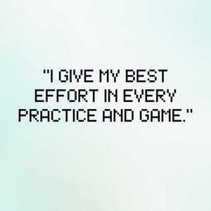 Affirmation Cards Athletes Affirmation Cards Motivational Sports Quotes Mindset Cards Coaching Tools Printable Instant Download
