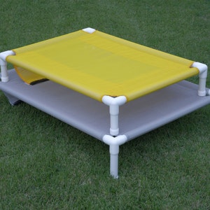 Orthopedic Dog Bed, 4 Sizes, Mesh Dog Bed, 11 Mesh Colors, Raised Dog Bed Outdoor Dog Cots, Cat Bed, Waterproof Dog Beds, Up To 130 Pounds. bild 4