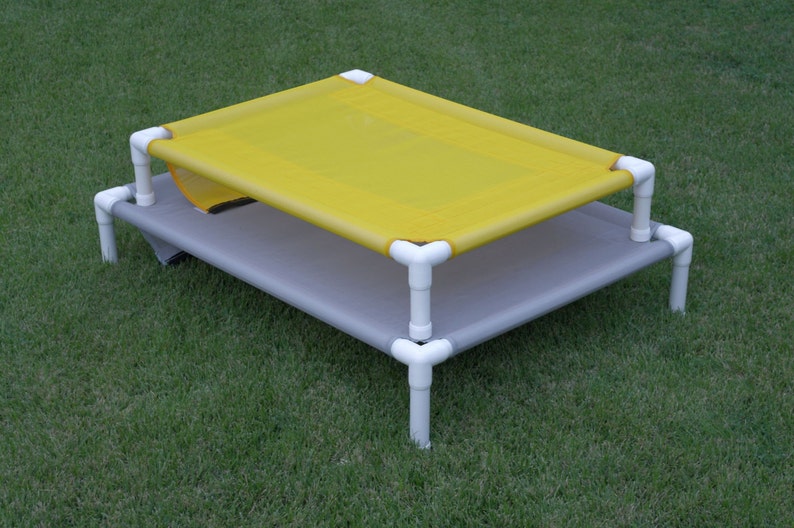 Orthopedic Dog Bed, 4 Sizes, Mesh Dog Bed, 11 Mesh Colors, Raised Dog Bed Outdoor Dog Cots, Cat Bed, Waterproof Dog Beds, Up To 130 Pounds. bild 4
