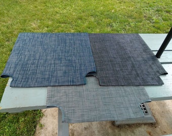 Sunbrella Fabric Replacement Covers For PVC Frame Dog Beds. Choose From 3 Colors Charcoal, Black, Blue. Custom  Handmade Made Dog Bed Covers