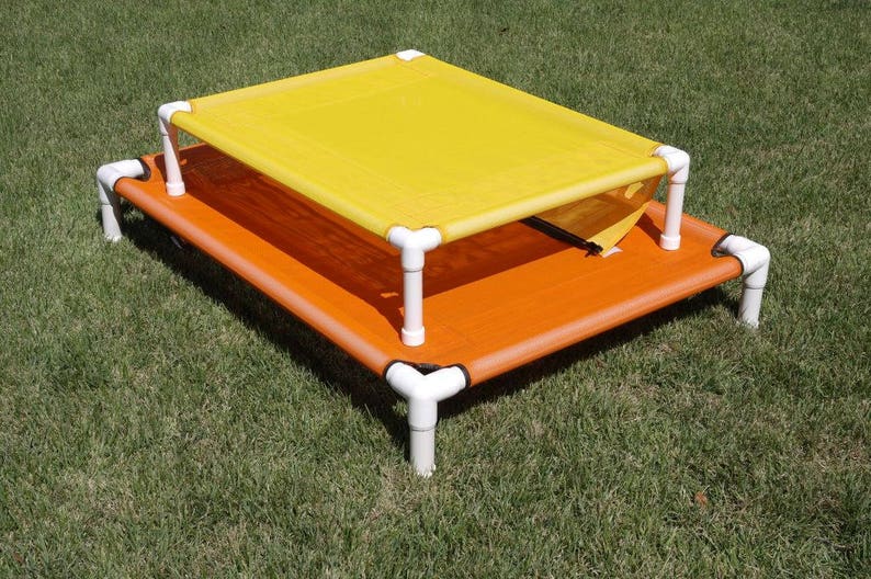 Orthopedic Dog Bed, 4 Sizes, Mesh Dog Bed, 11 Mesh Colors, Raised Dog Bed Outdoor Dog Cots, Cat Bed, Waterproof Dog Beds, Up To 130 Pounds. bild 8