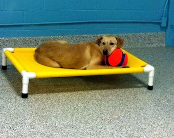 Diy raised pvc dog bed hot sale