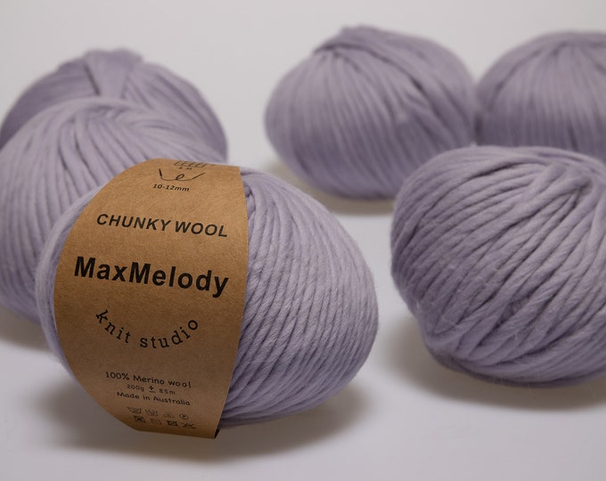 Super chunky bulky knitting yarn | 200g Australian 100% Merino Wool yarn | felted wool | Art Yarn for Weaving| felted yarn | Roving yarn