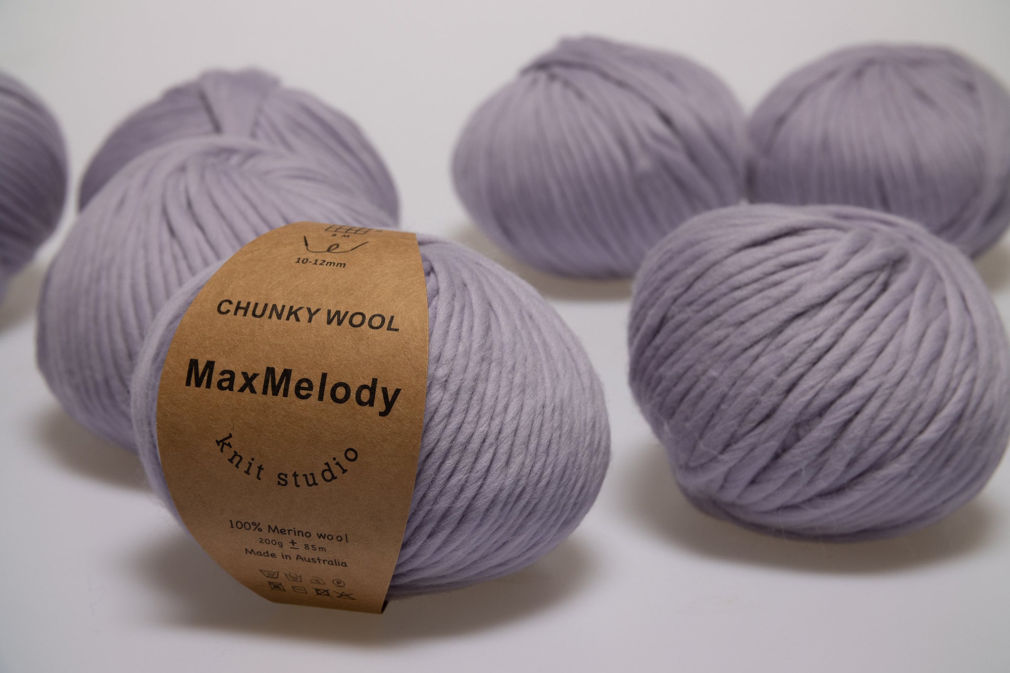 Hyacinth Super Chunky Yarn. Cheeky Chunky Yarn by Wool Couture. 200g Skein Chunky  Yarn in Hyacinth Purple. Pure Merino Wool. 