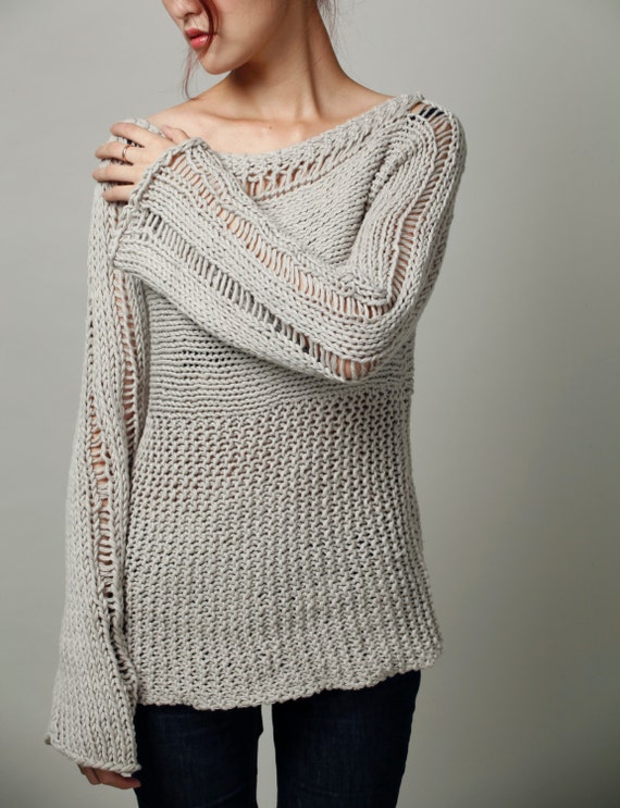 Etsy top oversized sweater
