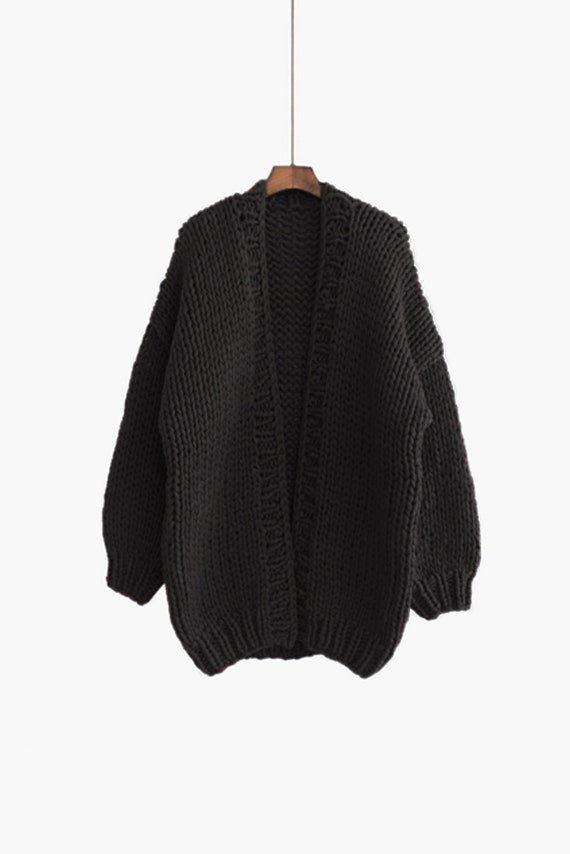 Black Knit Cardigan Black Knit Cardigan