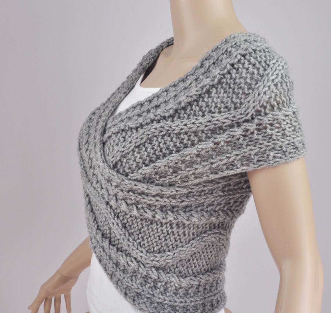 modele de veste en laine a tricoter pour femme