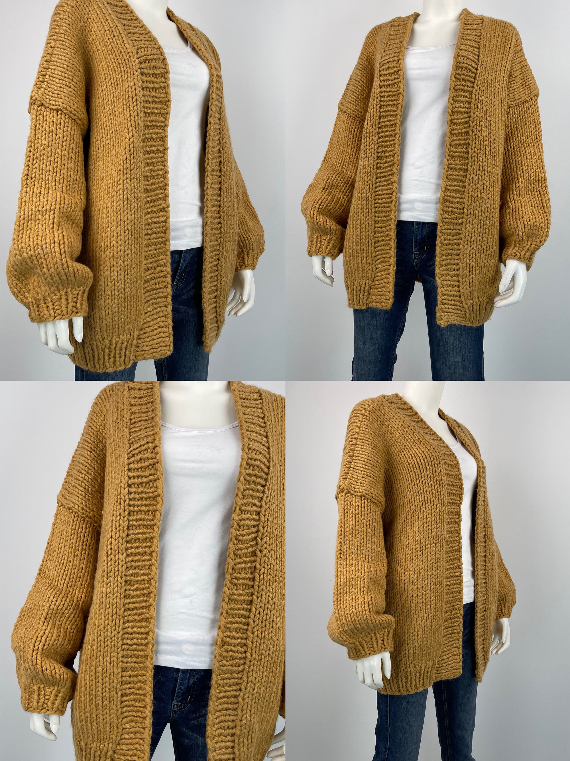 Limited edition sale - Hand knit oversize woman sweater Limited edition sale - Hand knit oversize woman sweater