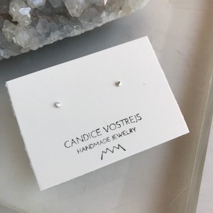 Tiny Earrings, 1.5mm Earrings, Stud Earrings, Cartilage piercing, Second piercing, Very Tiny Earrings, Silver Stud Earrings, Micro Earrings