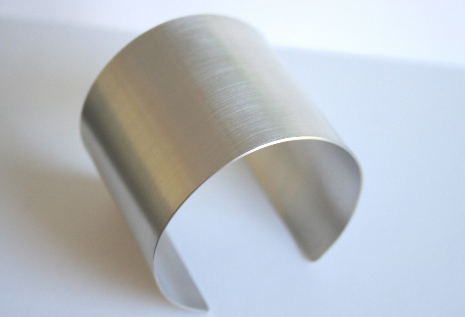 2 Wide Metal Cuff Super Hero Cuff Wonder Woman Cuff Silver Cuff