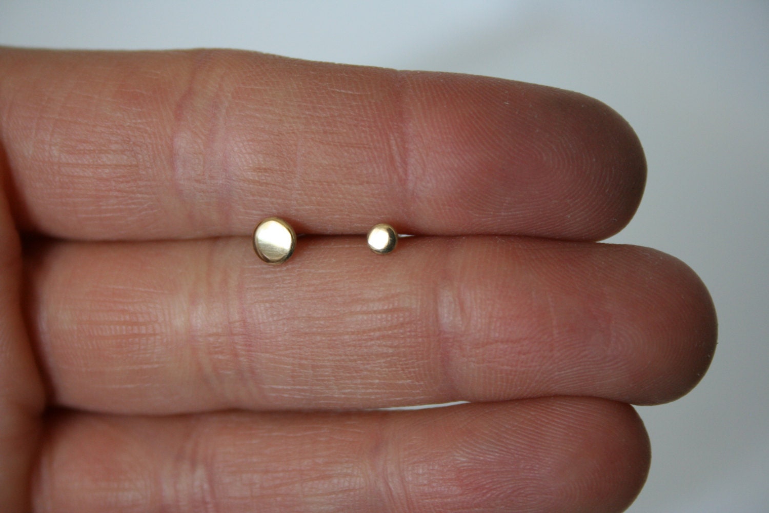 Set of Stud Earrings Earring Set First and Second Piercing Etsy