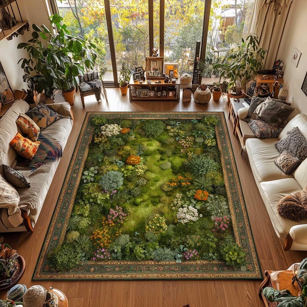 Moss Rug - Etsy