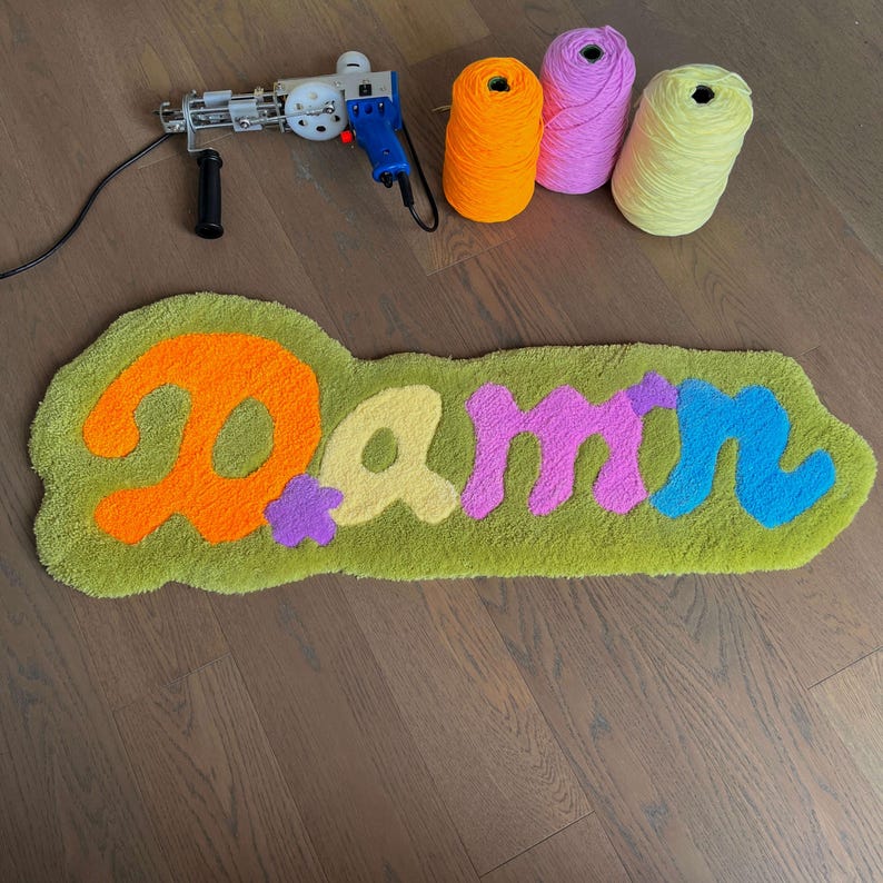Damn Cozy Tufted Rug, Handmade Tufted Rug, Personalized Catchphrase Rug ...