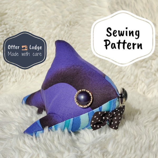 Easy Shark Sewing Pattern and Tutorial