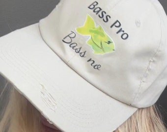 Gorra de camionero "Girlfriend" de Bass Pro Shops: "Fishing Partner"