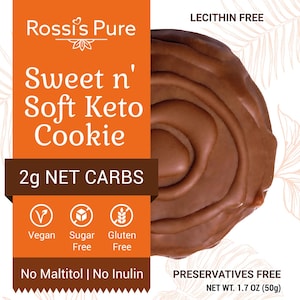 Rossi&#39;s Pure Keto Soft n&#39; Sweet Cookie 50g