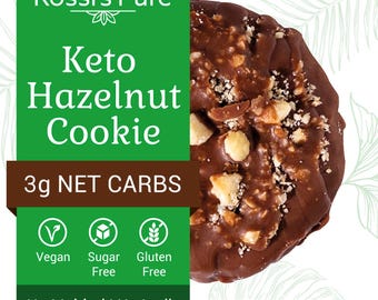Galleta de avellanas Pure Keto de Rossi 50g