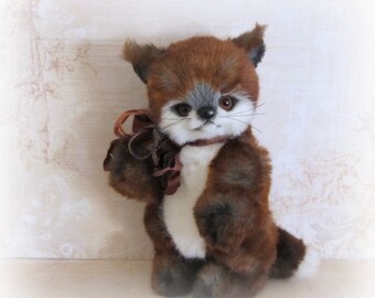 Patrón de costura de zorro rojo, 18 cm, Moxy, Booh Bears (patrón en PDF)