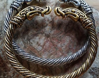 Viking Ragnar Bracelet Antique Artifact Zinc Handmade