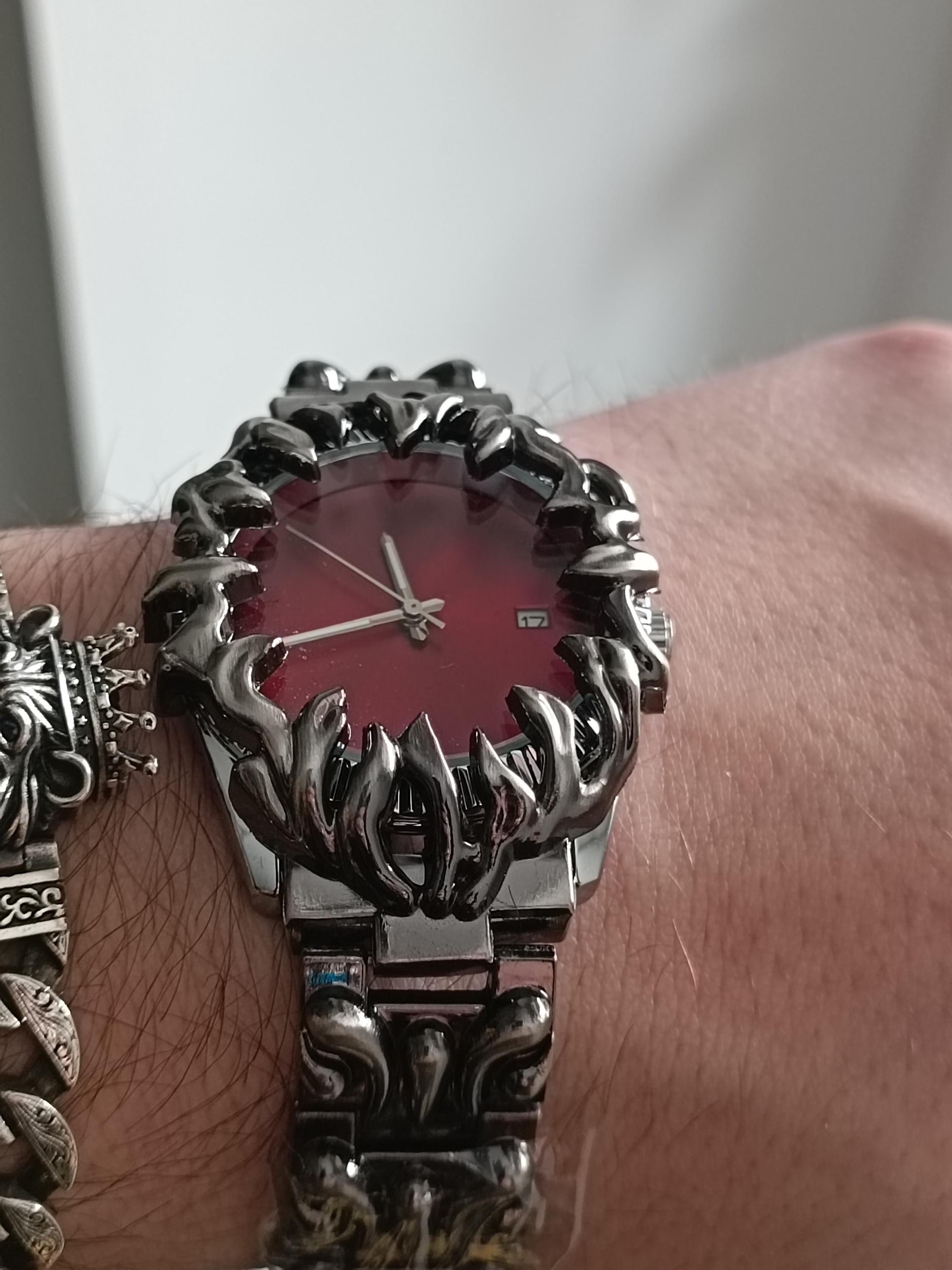 Gothic Style Opium Watch With Solid Stainless Steel Claws Very