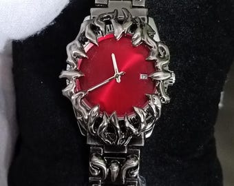 Gothic Style Opium Watch With Solid Stainless Steel Claws Very