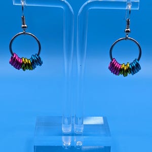 Pride Loop Earrings: LGBTQIA+ Pride Jewelry