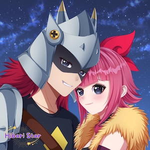 Pfp Anime, Custom Pfp, PFP for twitch, PFP Commission, Vtuber pfp, Profile Icon, Anime, Profile picture, Pngtuber pfp, Valentine Days