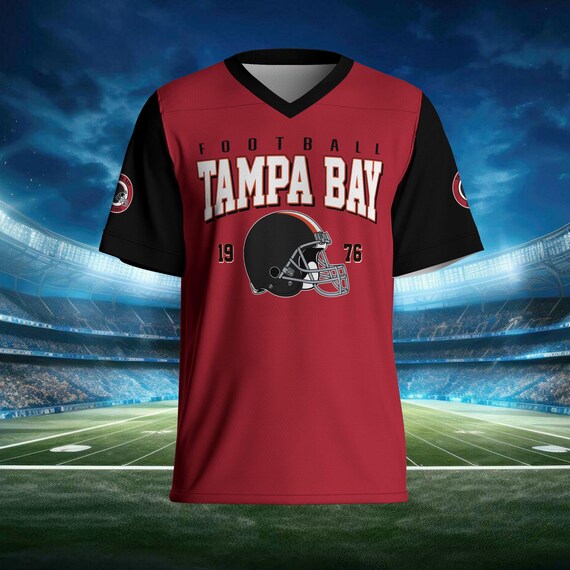 Camiseta de fútbol americano personalizada con nombre y número de