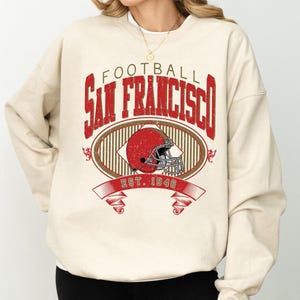 San Francisco Football 90s Style Shirt, San Francisco Super Bowl Champions Sweatshirt, Sunday Football Shirt, San Francisco Shirt