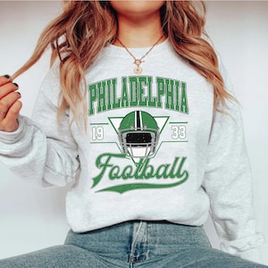 Vintage Philadelphia Football Shirt, Philadelphia Football Sweatshirt, Football Shirt, Philadelphia Team Fan Shirt