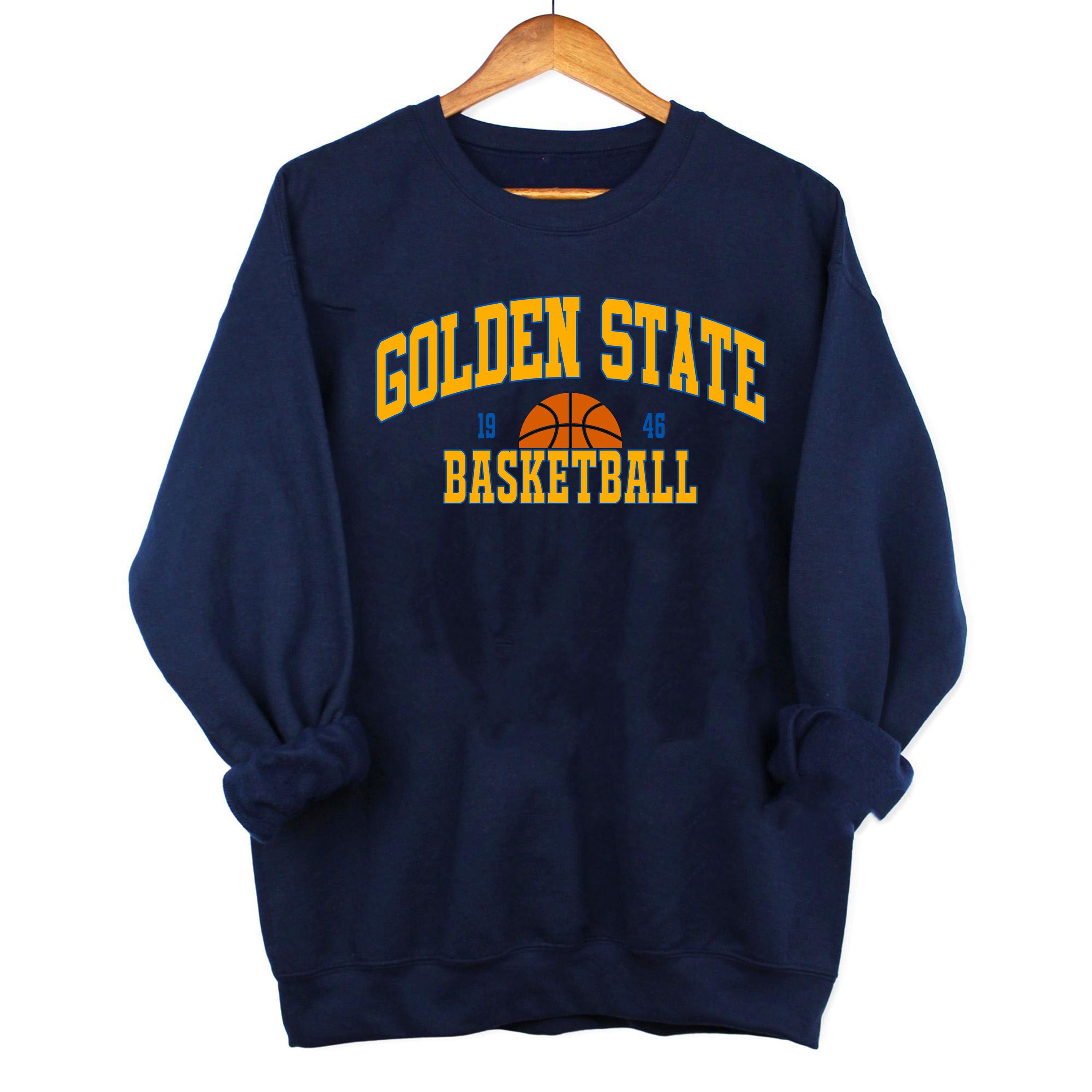 Golden State Sudaderas De Lona Mens Golden State Warriors Sweatshirts