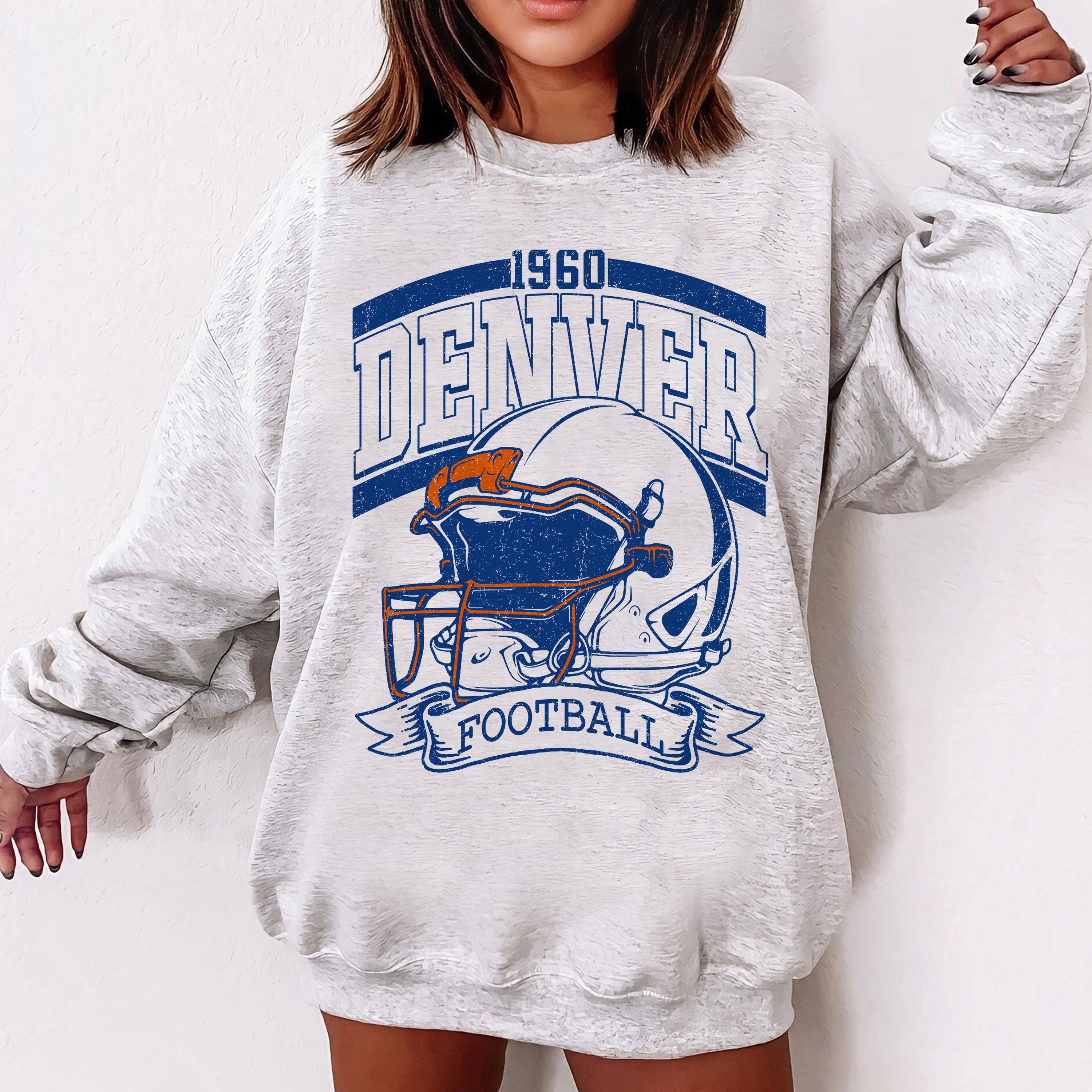 Vintage Denver Broncos Sweatshirt - Etsy