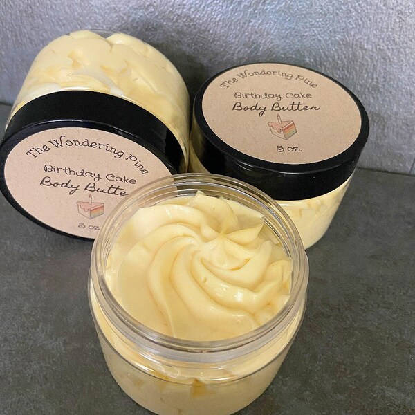 Cake Scented Lotion Etsy