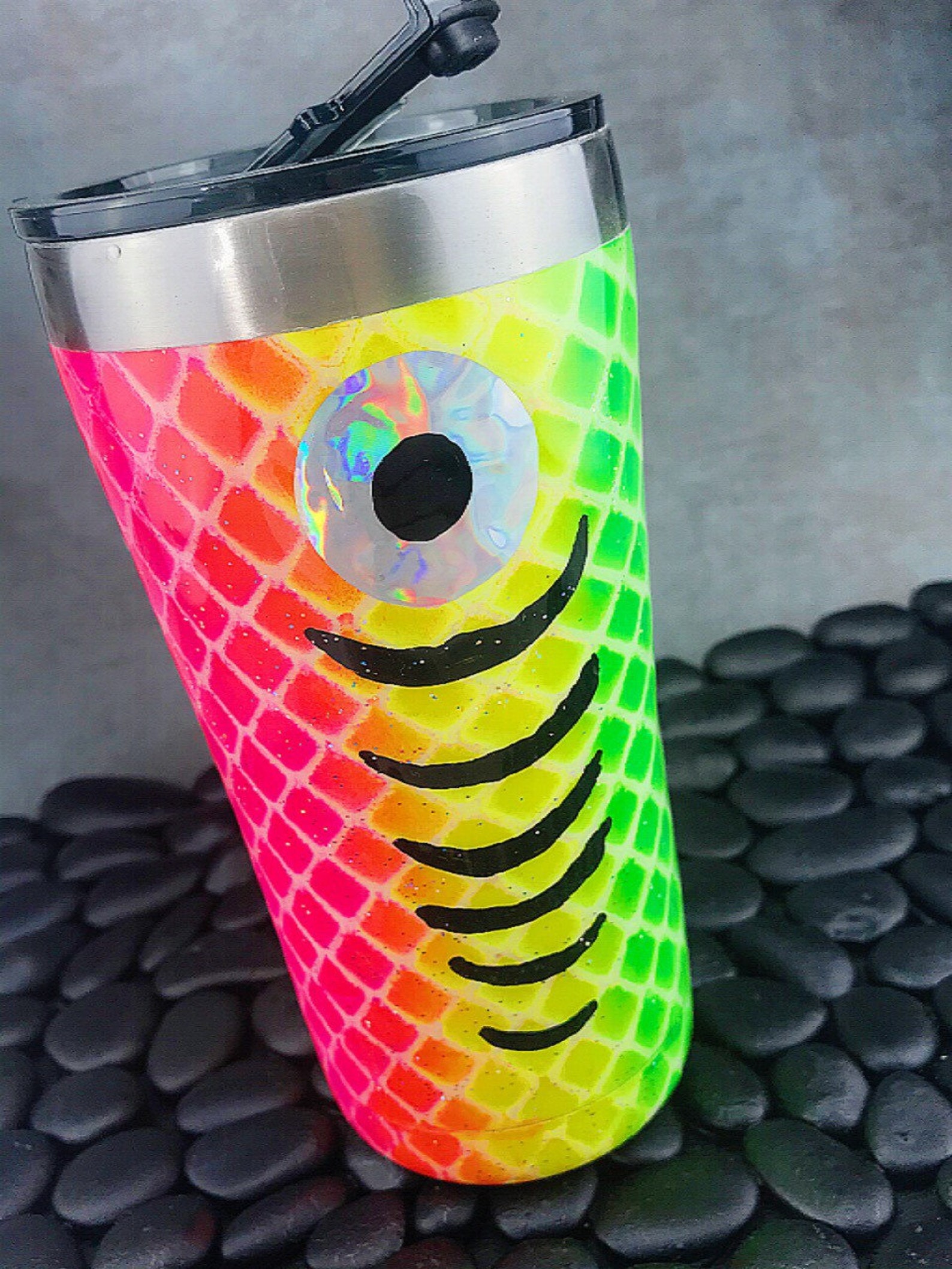 Fluorescent Fishing Lure epoxy tumbler epoxy tumbler fishing Etsy