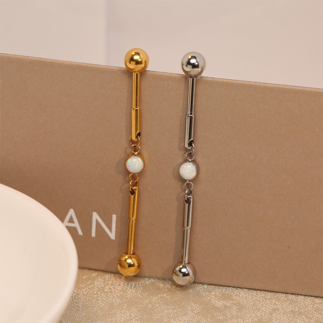 14G Industrial Bar Industrial Piercing Jewelry Industrial Barbell — free download