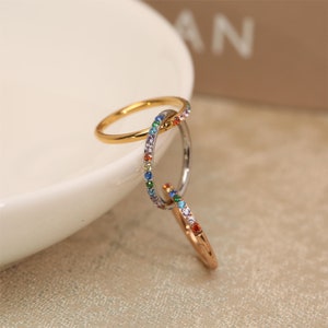 20G 18G 16G Orecchino Anello Naso Anello Acciaio Chirurgico 316L Anello Setto Conca Elica Cartilagine Narice Cerchio Conca Anello Elica Piercing Gioielli Cerchio