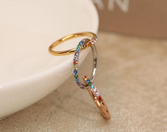 20G 18G 16G Earring Ring Nose Ring 316L Surgical Steel Ring Septum Conch Helix Cartilage Nostril Hoop Conch Ring Helix Piercing Jewelry Hoop