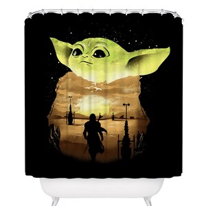Baby Yoda Wall Art 16 X 20 Mandalorian Theme Home Decor Etsy