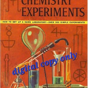 The Golden Book of Chemistry Experiments | First Edition 1960 | Rare Science Book | DIY Chemistry for Kids & Beginners | PDF format