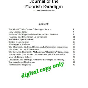 Hakim Bey&#39;s Moorish Paradigm Book 10: Esoteric History (PDF)