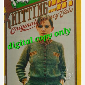 Oryginały robótek na drutach z lat 20. i 30. XX wieku | Wzory do robótek na drutach w stylu vintage | Modne akcesoria retro | Klasyczne dzianiny z lat 20. i 30. XX wieku | Format PDF