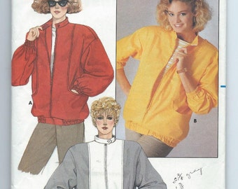 Butterick 3598 Misses' Jacket - Size 8-10-12 - Uncut Vintage Pattern