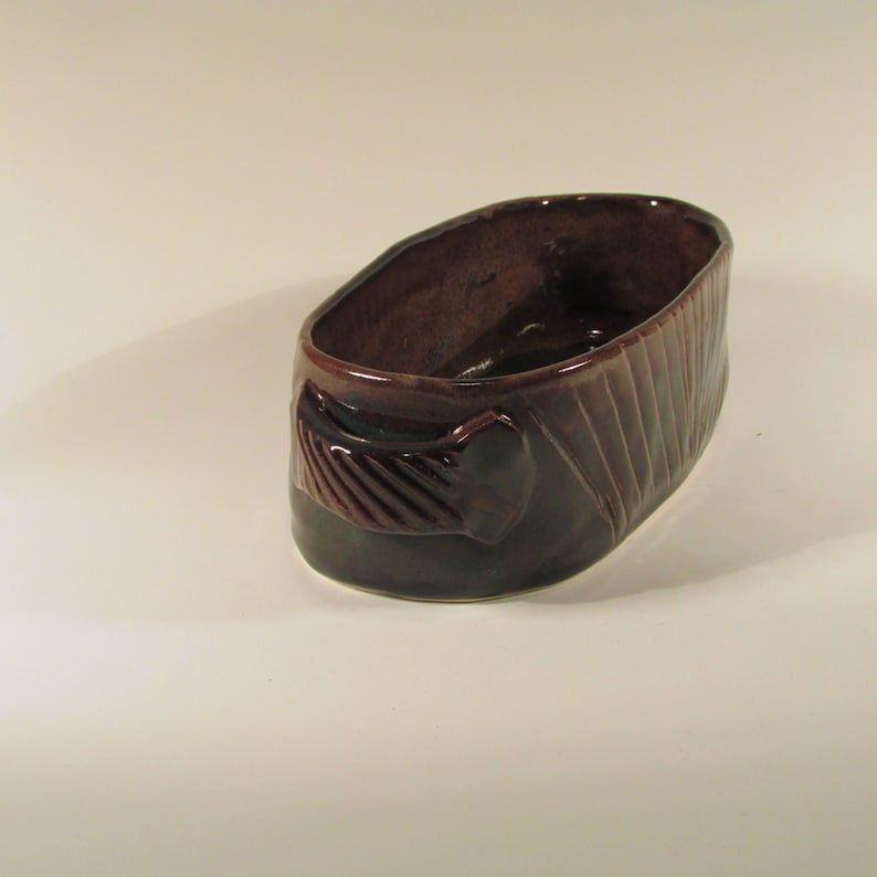 Ceramic serving Dish Small casserole dish Oval Casserole Dish Stoneware Baker Pottery casserole Oven baker - Baking Dish