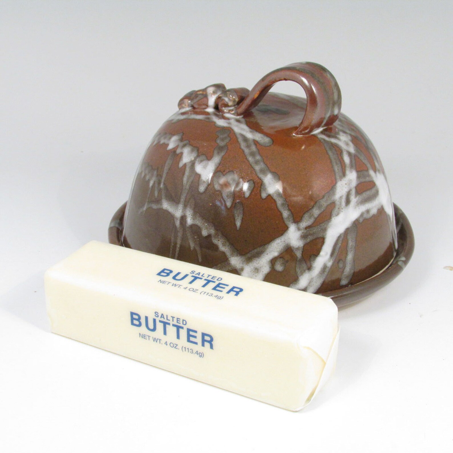 Ceramic Butter Dome Butter Dish With Lid Ceramic Cheese Etsy