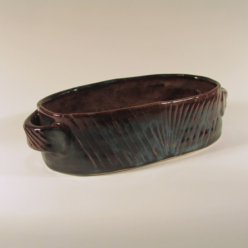 Ceramic serving Dish Small casserole dish Oval Casserole Dish Stoneware Baker Pottery casserole Oven baker - Baking Dish