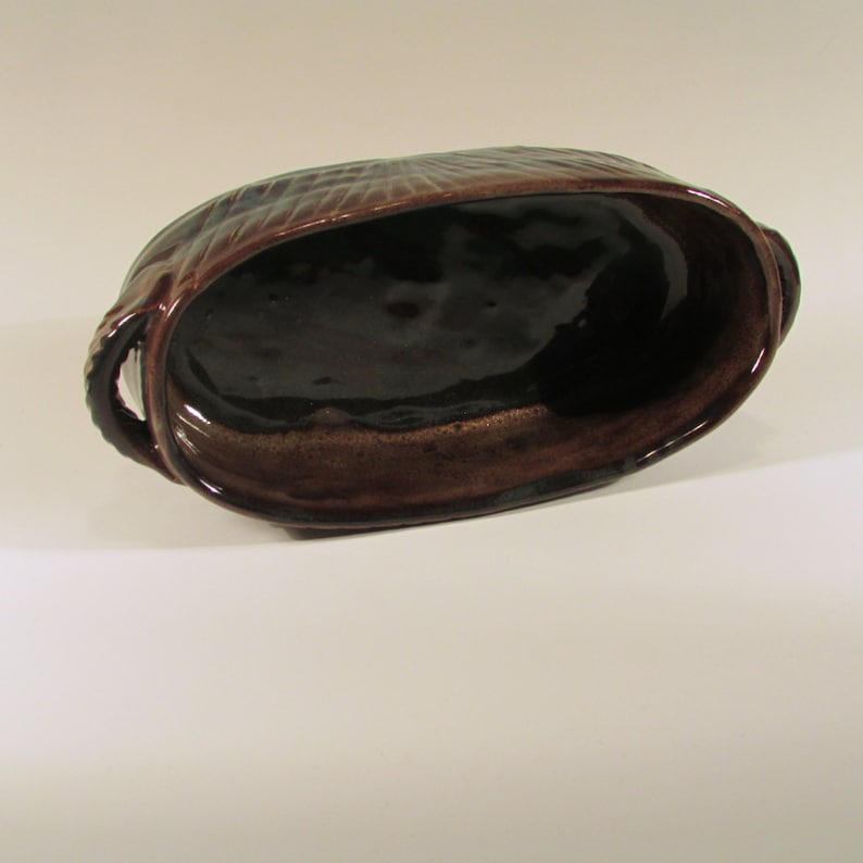 Ceramic serving Dish Small casserole dish Oval Casserole Dish Stoneware Baker Pottery casserole Oven baker - Baking Dish