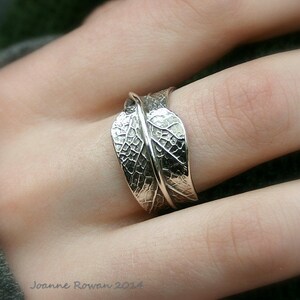 Sage Leaf Ring...engagement Ring Wedding Band Promise Ring, Unisex - Etsy