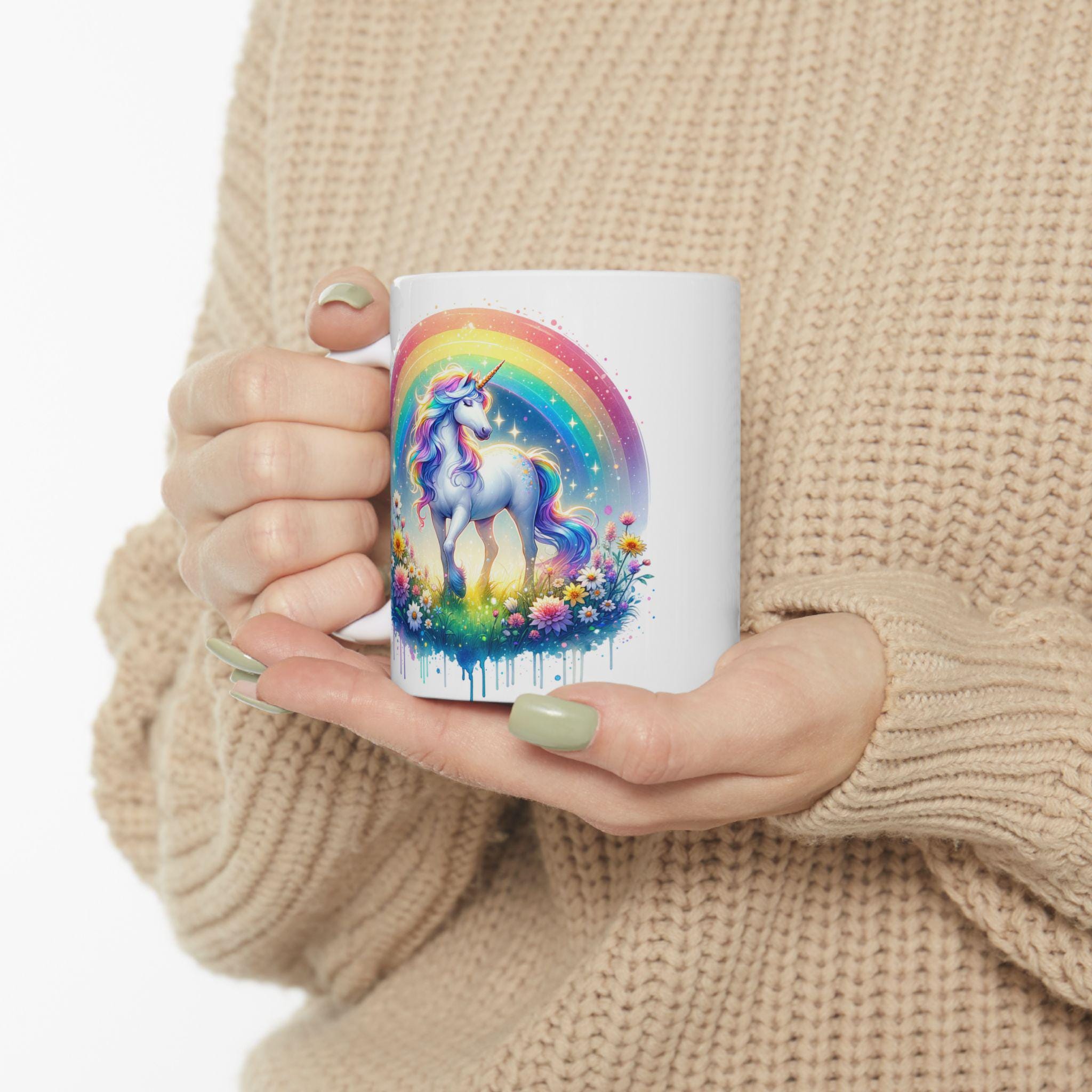 Unicorn Coffee Mug: Magical Rainbow Fantasy Drinkware - Etsy